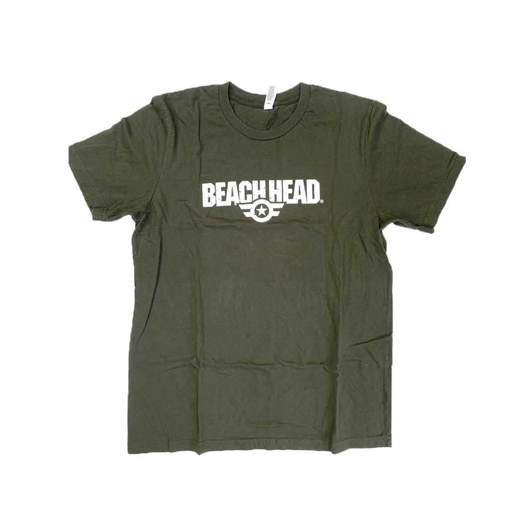 BH Mark-logo Short Sleeve T-shirt (green)