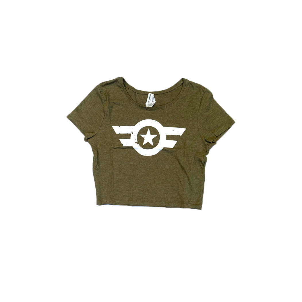 BH Mark Ladies Crop T-Shirt