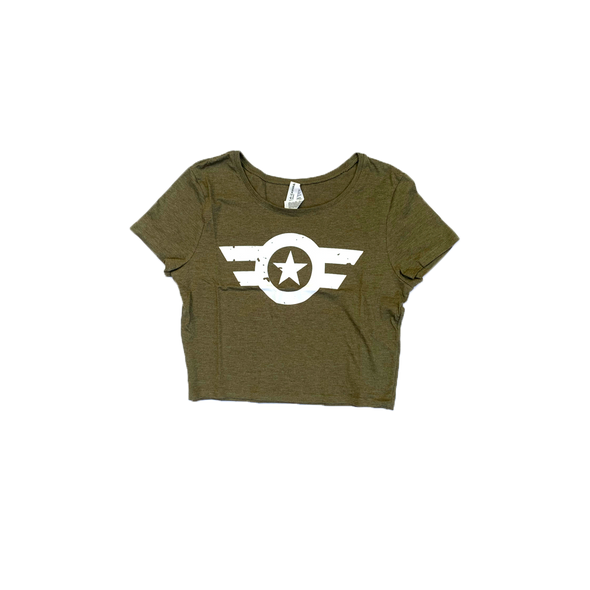 BH Mark Ladies Crop T-Shirt